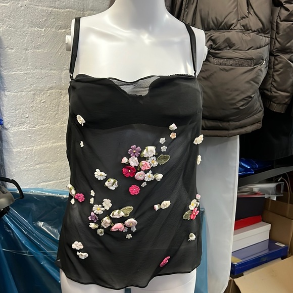 Dolce & Gabbana Silk Chiffon Camisole 1999 IT 42 - Picture 6 of 16